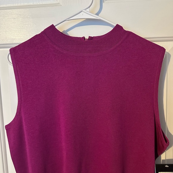 Ming Wang Tops - NWT Ming Wang Sleeveless Mockneck Top